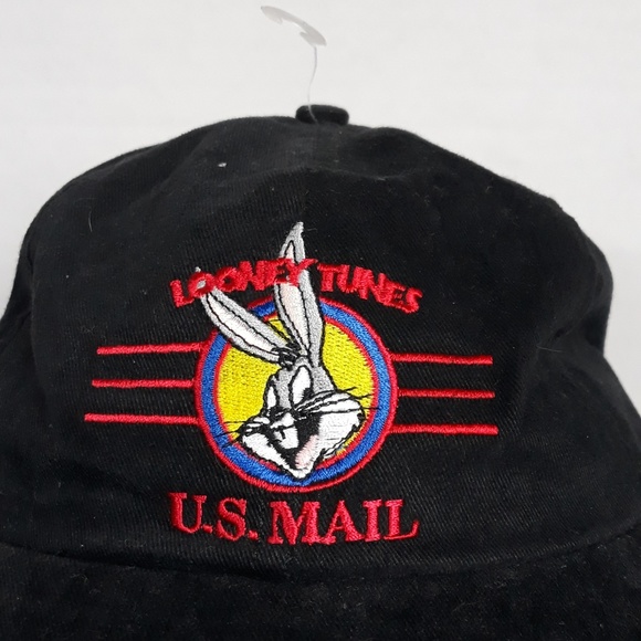 Vintage Bugs Bunny U.S. Mail Stamp Collection Cap - Picture 2 of 8